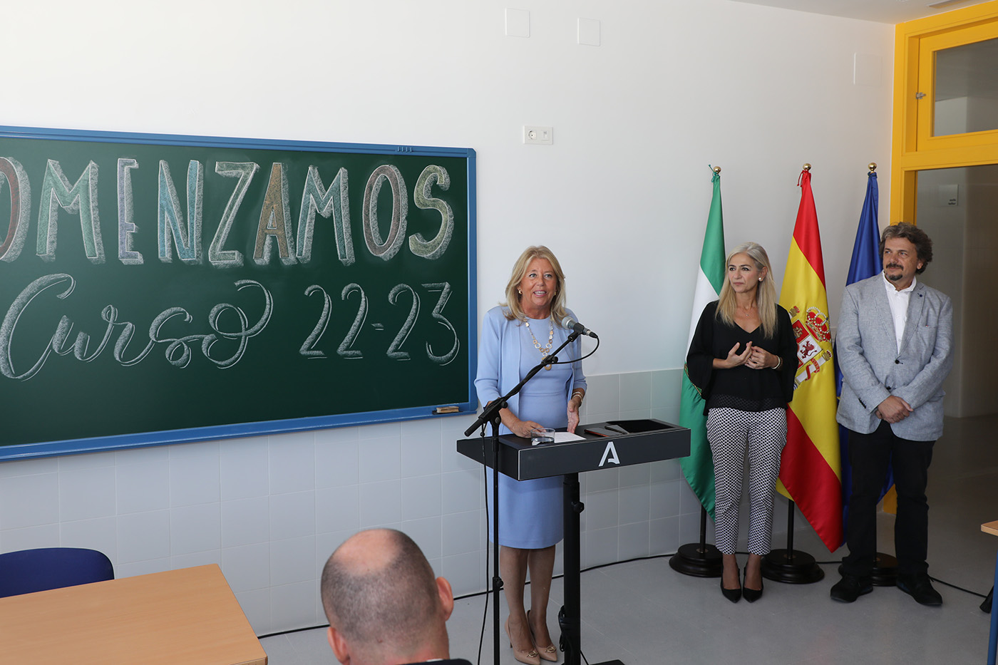 La alcaldesa subraya “la alianza entre el Ayuntamiento y la Junta de Andalucía para impulsar proyectos de envergadura para la ciudad, como el nuevo instituto de San Pedro Alcántara”